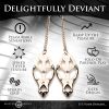 Primal Spiked Clover Nipple Clamps - Silver