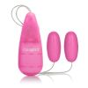 Pocket Exotics Vibrating Double Pink Passion Bullets - Pink