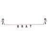 Brat Charmed Nipple Clamps - Rose Gold