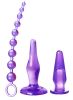 Amethyst Adventure 3 Pieces Anal Toy Kit