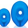 Glow Hole 2 Butt Plug - Large - Blue Morph