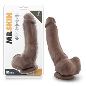 Dr. Skin  Mr. Mayor 9 Inch Dildo with Suction Cup
