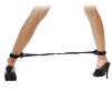 Fetish Fantasy Series Silk Rope Love Cuffs - Black